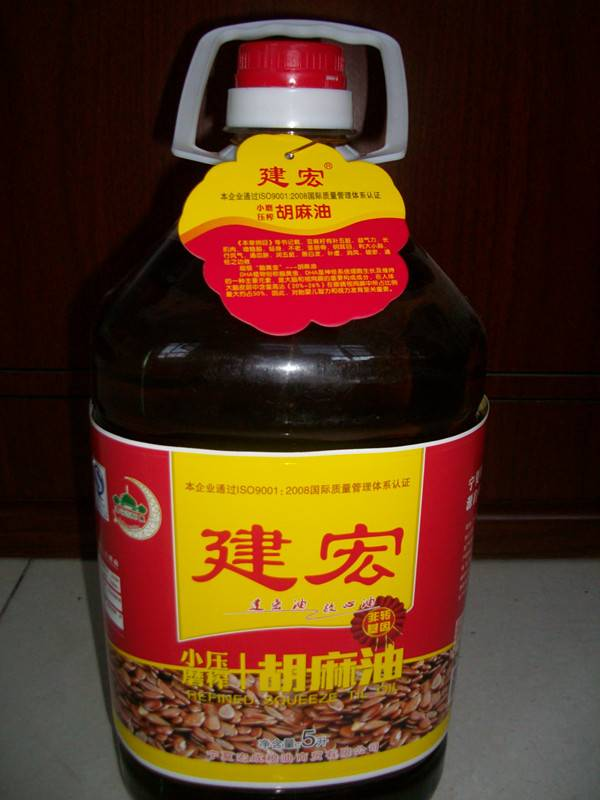 5升小磨压榨胡麻油